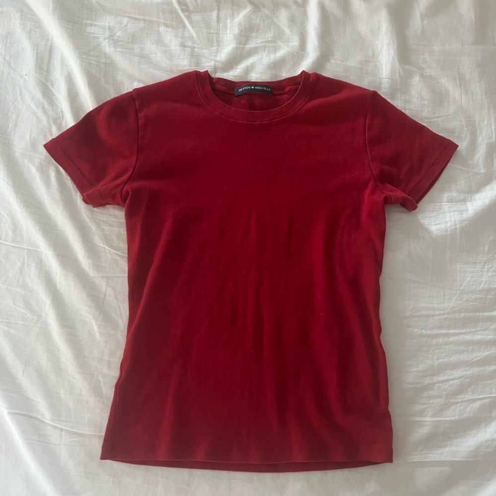 Brandy Melville Red Tee